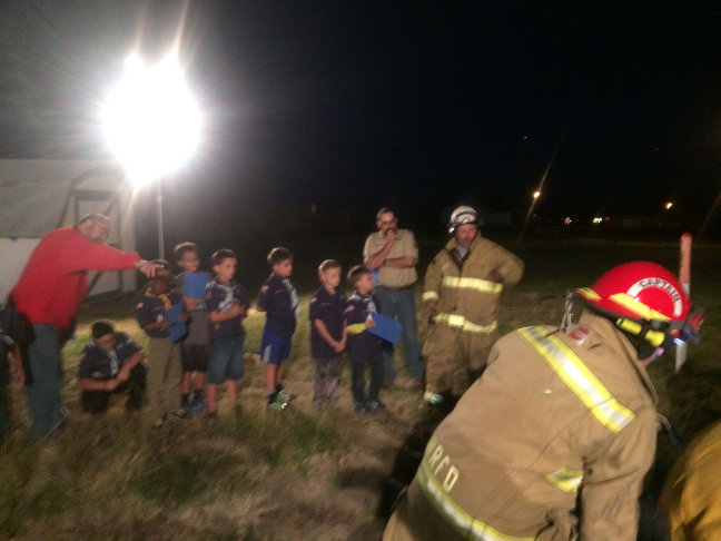 Training With Boy Scouts