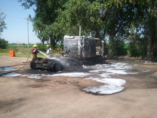 Truck Fire 2012